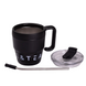 Термокружка Coffee & Tea 480 мл с металлической трубочкой черная HP-14-23B фото 3
