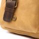 Стильный портфель из текстиля из кожаными вставками Vintage 20874_1 Светло-коричневый b20874_1 фото 8