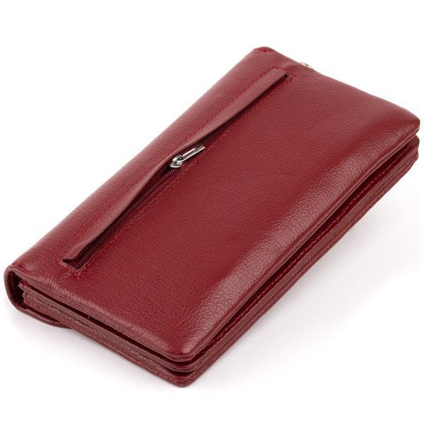 Клатч из кожи женский ST Leather 19318 Бордовый b19318 фото