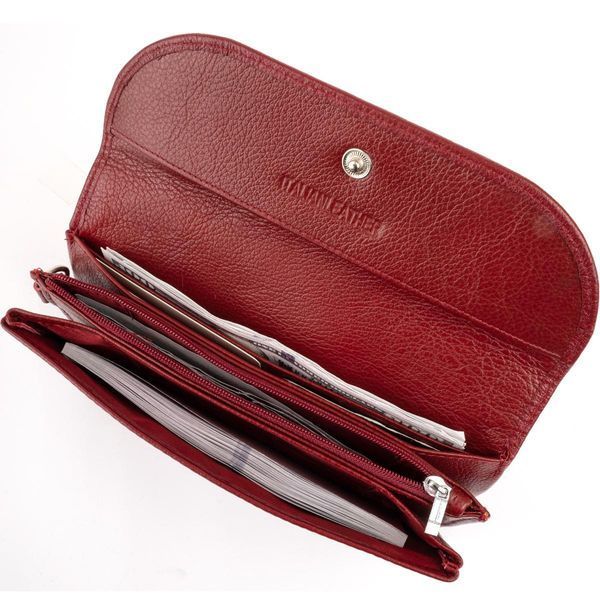 Клатч из кожи женский ST Leather 19318 Бордовый b19318 фото