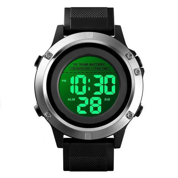 Спортивные наручные часы Skmei 1518 Черные L900755 фото
