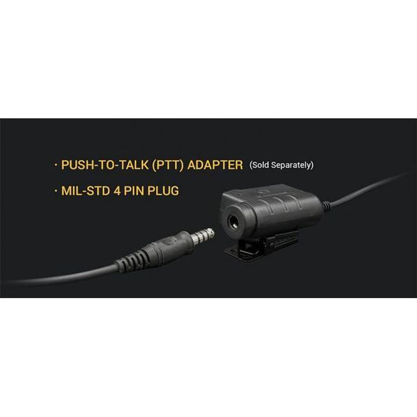 Тактические активные наушники Earmor М32 FG Оливковый L32008 фото