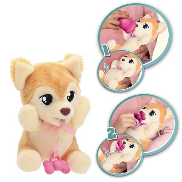 Интерактивная игрушка серии "Yummy" Померанский шпиц Baby Paws с аксессуарами RT-926387IM фото