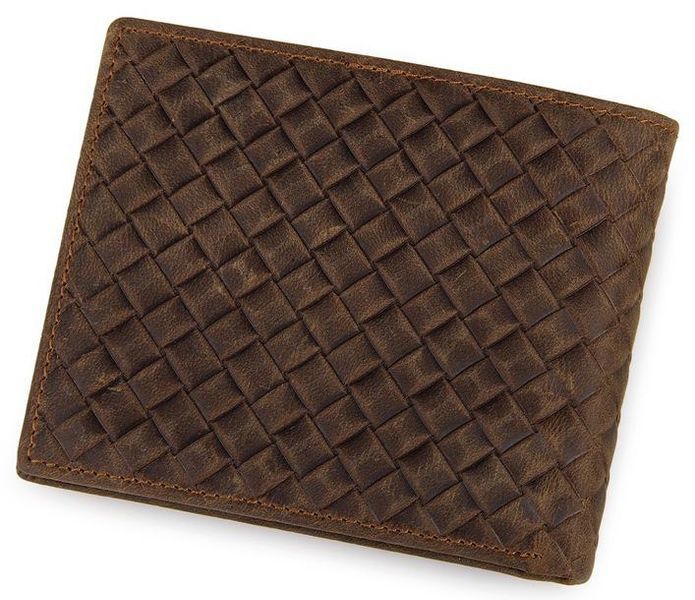 Кошелек мужской из натуральной кожи Vintage 14365 Коричневый b14365 фото