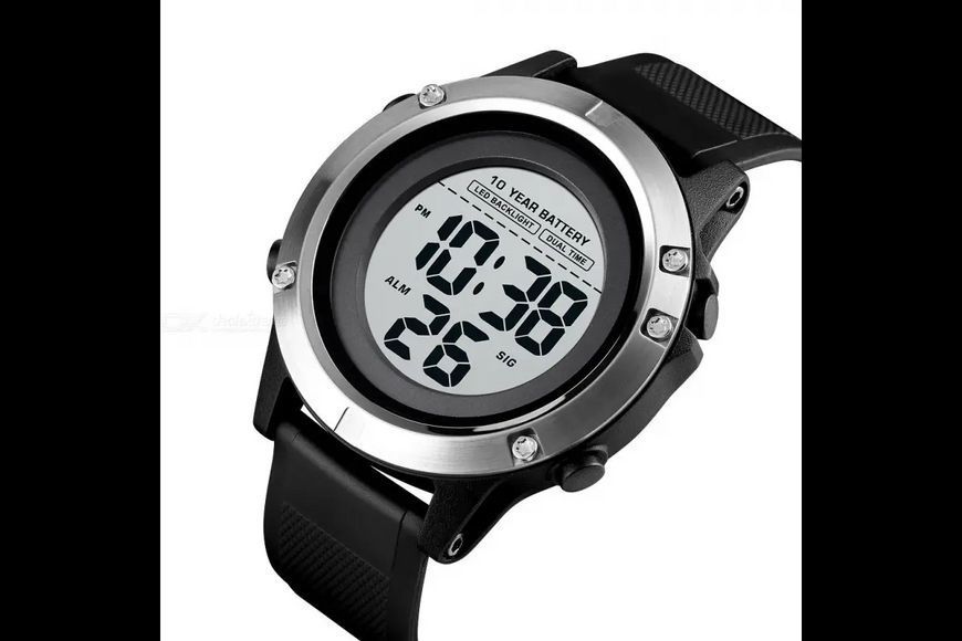 Спортивные наручные часы Skmei 1518 Черные L900755 фото