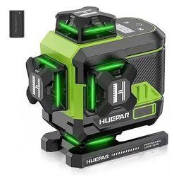 Лазерный уровень нивелир Huepar Z04CG 4D 16 линий с Bluetooth и LCD дисплей (1 аккумулятор) L719242 фото