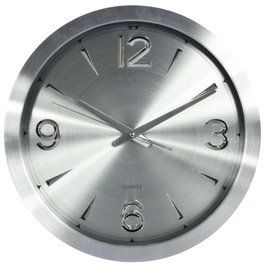 Годинник настінний Technoline 634911 Metal Silver DDAS301800 фото