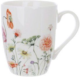 Набір 6 порцелянових кухлів Floral 350мл BD-K059 фото