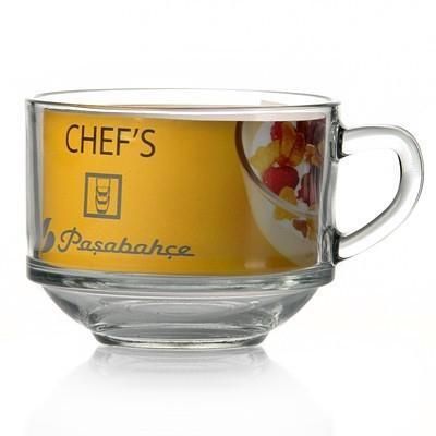 Кружка-бульйонниця Chefs 600мл скляна PB-55303 фото