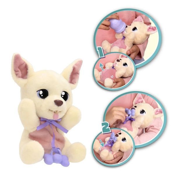Интерактивная игрушка серии "Yummy" Чихуахуа Baby Paws с аксессуарами RT-926370IM фото