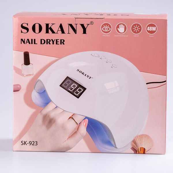 Профессиональная уф LED лампа для маникюра Sokany SK-923 48 Вт LU-SK923 фото