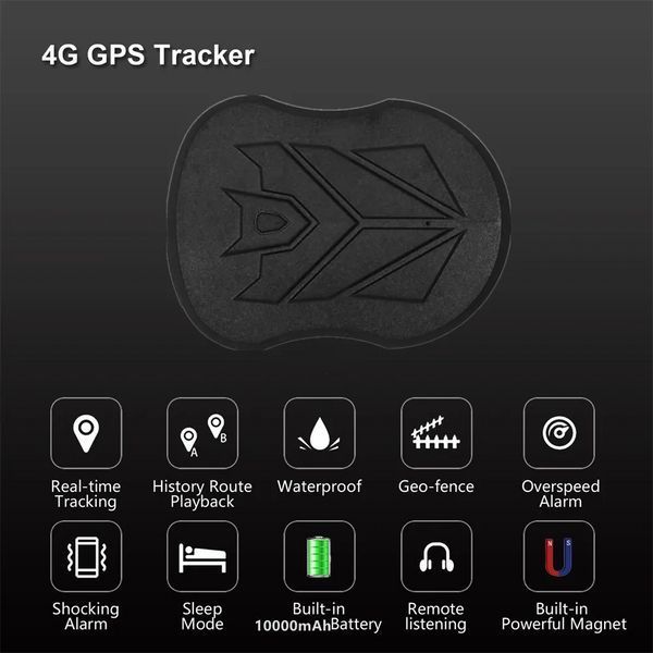 Магнитный GPS-трекер SinoTrack ST-915 4G на 180 дней 10400мАч с микрофоном L703435 фото