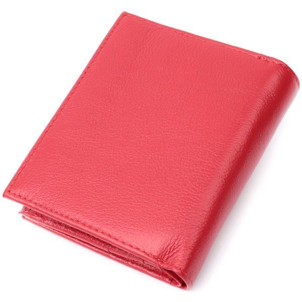 Яркий женский кошелек с монетницей из натуральной кожи ST Leather 22712 Красный b22712 фото