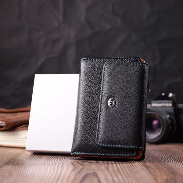 Гаманець для жінок із натуральної шкіри ST Leather 22501 Чорний b22501 фото