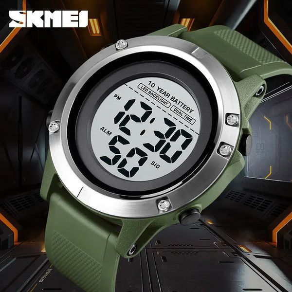 Спортивные наручные часы Skmei 1518 Зеленые L9007551 фото