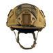 Защитный кевларовый шлем Fast Helmet NIJ IIIA (Койот) + Кавер (Мультикам) S L900653 фото 2
