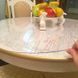 М'яке скло Прозора силіконова скатертина на стіл Soft Glass Захист для меблів 2.9х1.0м (товщина 1.5 мм) L1500020 фото 5