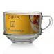 Кружка-бульйонниця Chefs 600мл скляна PB-55303 фото 2