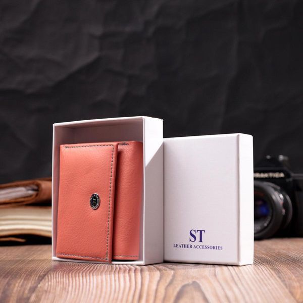 Небольшой кошелек женский из натуральной кожи ST Leather 19505 Оранжевый b19505 фото