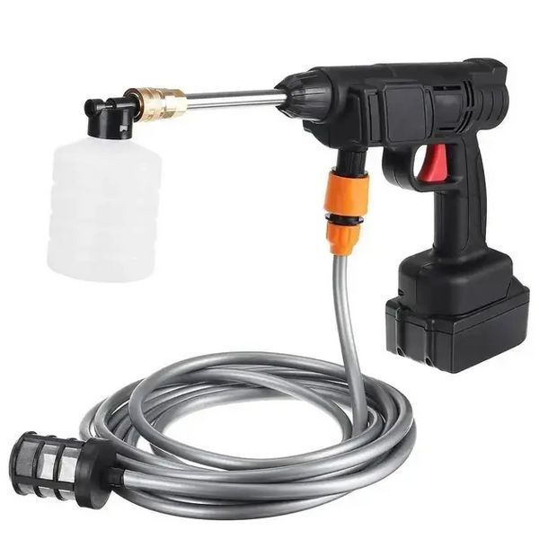 Автомийка високого тиску Cleaning Gun 68V + 2 акумулятори + кейс L703273 фото