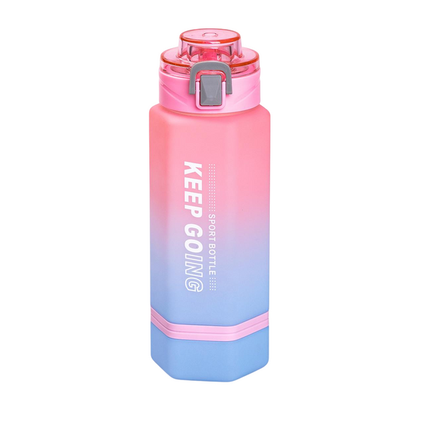 Бутылка для воды Keep Going 650 мл с наклейками розовая HP-14-47P фото