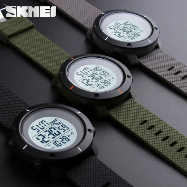 Чоловічий спортивний годинник Skmei 1213 dekker (Зелений) L12135 фото