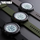 Чоловічий спортивний годинник Skmei 1213 dekker (Зелений) L12135 фото 7