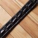 Ремінь-автомат CROCODILE LEATHER 18010 з натуральної шкіри крокодила Чорний b18010 фото 10