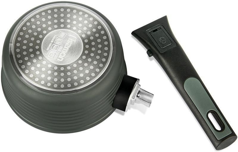 Ківш алюмінієвий Fissman Brilliant 1.3 л зі знімною ручкою FN-14380 фото