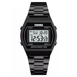 Наручные электронные ретро часы Skmei 1328 Черный L9003300 фото