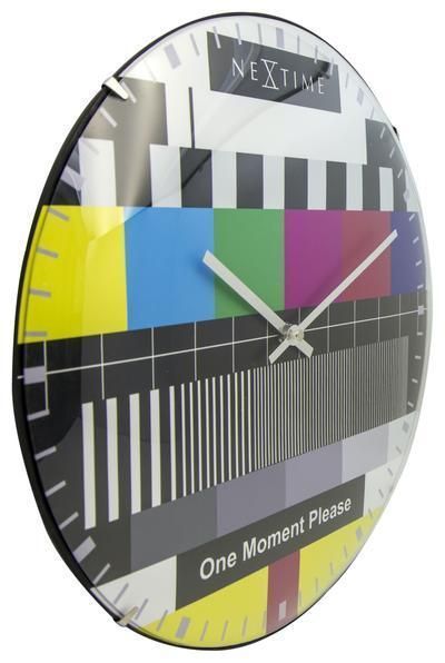 Годинник настінний NeXtime Testpage Dome (діаметр 35 см) L3162 фото