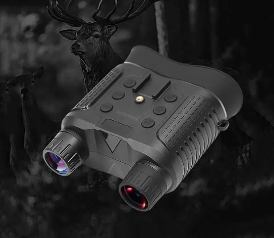 Прилад (бінокуляр) нічного бачення NV8160 (до 400м) з кріпленням на голову та шолом L900571 фото