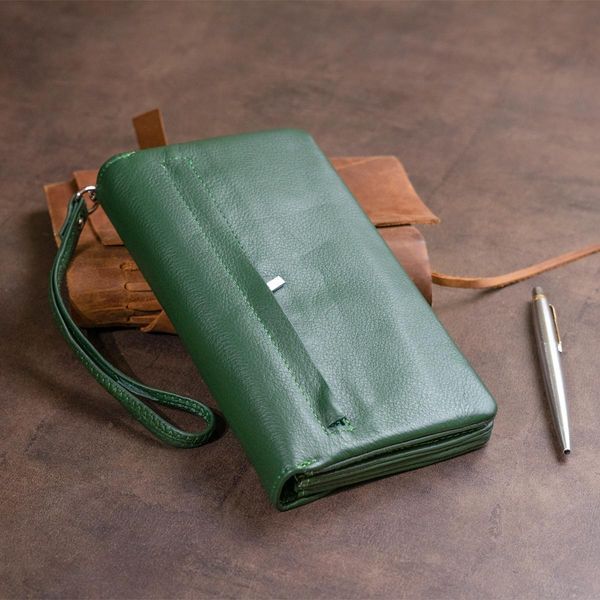 Клатч из кожи женский ST Leather 19320 Зеленый b19320 фото