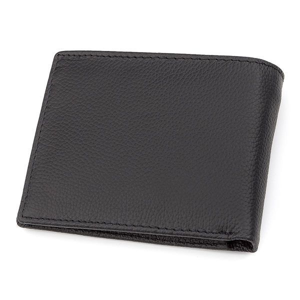 Мужской кошелек ST Leather 18352 (ST-1) натуральная кожа Черный b18352 фото