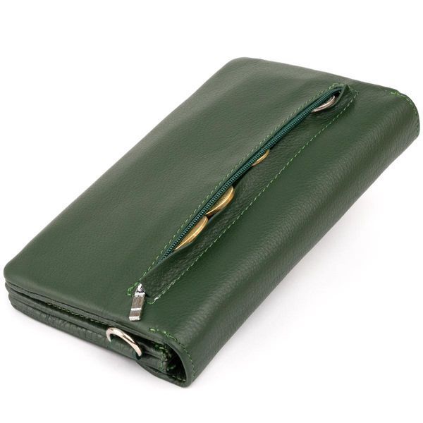 Клатч из кожи женский ST Leather 19320 Зеленый b19320 фото