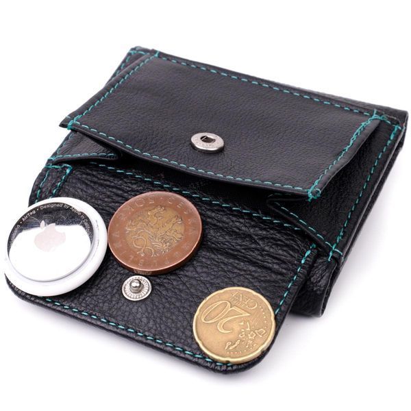 Женский небольшой кошелек из натуральной кожи ST Leather 19504 Черный b19504 фото