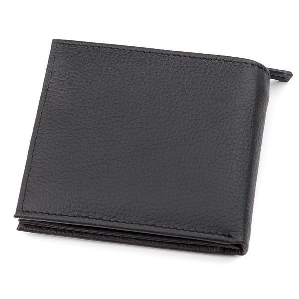 Чоловічий гаманець ST Leather 18343 натуральна шкіра Чорний b18343 фото