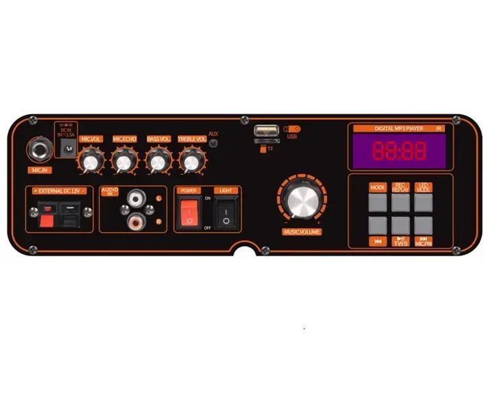 Бездротова караоке колонка NDR-Q68 Bluetooth з мікрофоном L712053 фото