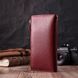 Вертикальный женский кошелек-клатч из натуральной кожи ST Leather 22535 Бордовый b22535 фото 8