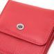 Женский компактный кошелек с карманом для монет из натуральной кожи ST Leather 22689 Красный b22689 фото 7