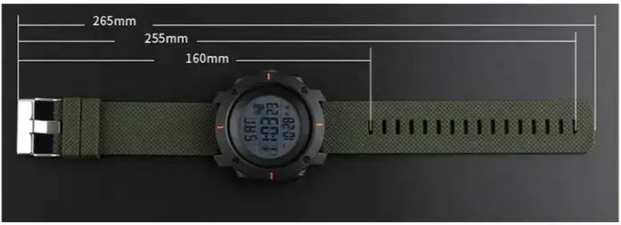 Мужские спортивные часы Skmei 1213 dekker черные с синим L12137 фото